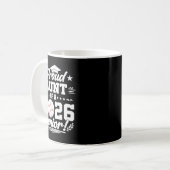 Stolze Tante eines 2026 Senior Baseball Absolvente Kaffeetasse (Vorderseite Links)