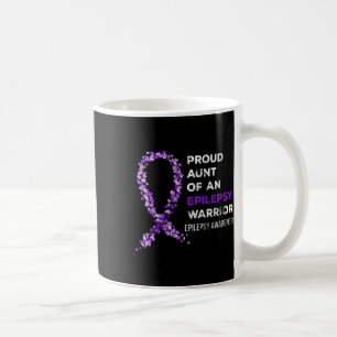 Stolze Tante eines Epilepsie-Kriegers Epilepsie-Be Kaffeetasse
