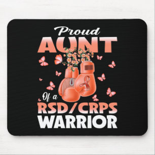 Stolze Tante eines Rsd-Crps-Krieger-Sensibilisieru Mousepad