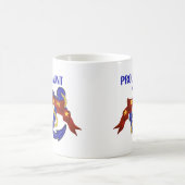Stolze Tante eines US-Seemanns Kaffeetasse (Mittel)