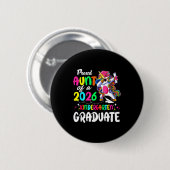 Stolze Tante eines Vorschulabsolventen der Klasse Button (Vorne & Hinten)