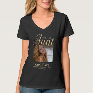 Stolze Tante   Foto-Abschluss-T-Shirt T-Shirt