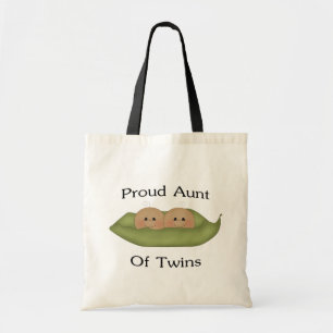 Stolze Tante Of Twins Tragetasche