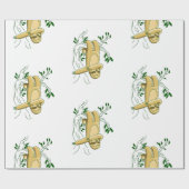 stolze Tänzerin-Schlampe witzig Geschenkpapier (Flach)