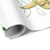 stolze Tänzerin-Schlampe witzig Geschenkpapier (Rolleneckpunkt)
