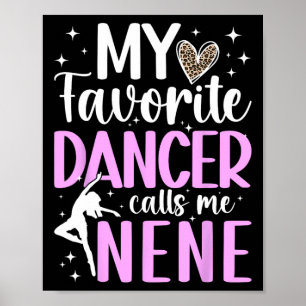 Stolze Tanznacht einer Tänzerin Nene Dancing Nene  Poster