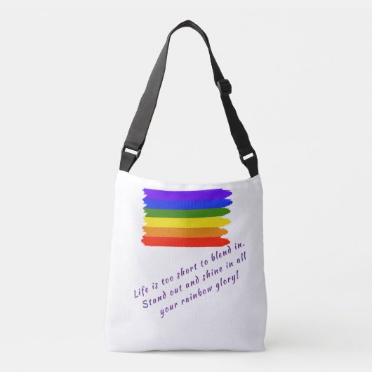 Stolze Tasche _ mit Anführungszeichen (Vorderseite)