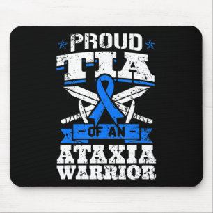 Stolze Tia eines Ataxii Krieger-Bewusstseins Band Mousepad