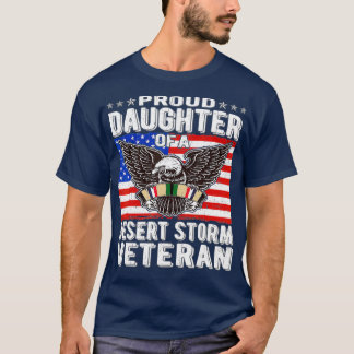 Stolze Tochter des Wüstensturms Veteran Perser T-Shirt