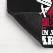 Stolze Tochter eines Hirnaneurysma Krieger Awarene Mousepad (Ecke)