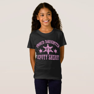 Stolze Tochter eines stellvertretenden Sheriffs T-Shirt