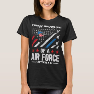 Stolze Tochter eines Veteran-Tochter-Vetter der Lu T-Shirt