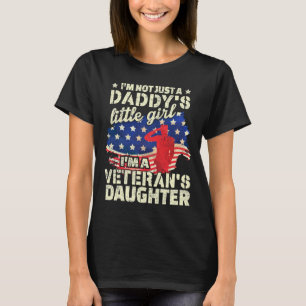 Stolze Tochter eines Veteranen Veterans Day Vetera T-Shirt