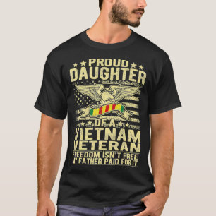 Stolze Tochter eines vietnamesischen Militärgesche T-Shirt