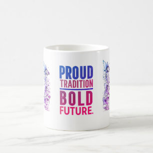 Stolze Tradition, kühne künftige Gestaltung der Fi Kaffeetasse