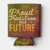 Stolze Tradition strahlt Cooler Dosenkühler (Vorderseite)