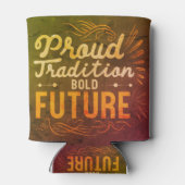 Stolze Tradition strahlt Cooler Dosenkühler (Rückseite)