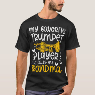 Stolze Trompete Oma eines Trompetenspielers Großmu T-Shirt