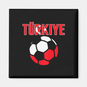 Stolze Türkiye Fußballfans Jacke - Türkei Footbyll Magnet