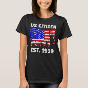 Stolze US-Bürger verlieren seit 1939 für den neuen T-Shirt