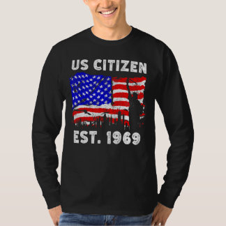 Stolze US-Bürger verlieren seit 1969 für den neuen T-Shirt