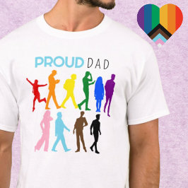 Stolze VATER gemischte Geschlechterrollen - LGBTQI T-Shirt