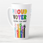 Stolze Wähler - Gemeinsam gewinnt die Liebe! Milchtasse (Linke Ecke)