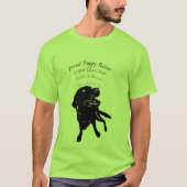 Stolze Welpen-Erbauer-Welpen-Namen T-Shirt (Vorderseite)