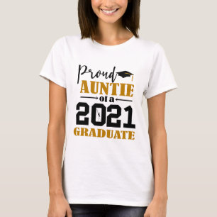 Stolze Zahl eines Absolventen 2021 T-Shirt