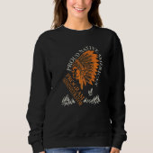 Stolzer Administrator eines Jobprogramms für ameri Sweatshirt (Vorderseite)