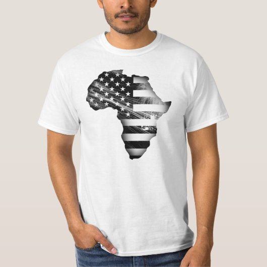 Stolzer Afroamerikaner T-Shirt (Vorderseite)