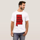 Stolzer Alabama Redneck T-Shirt (Vorne ganz)