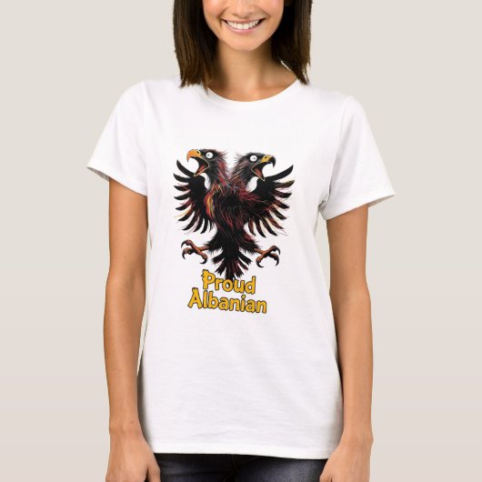 Stolzer Albaner T-Shirt (Vorderseite)