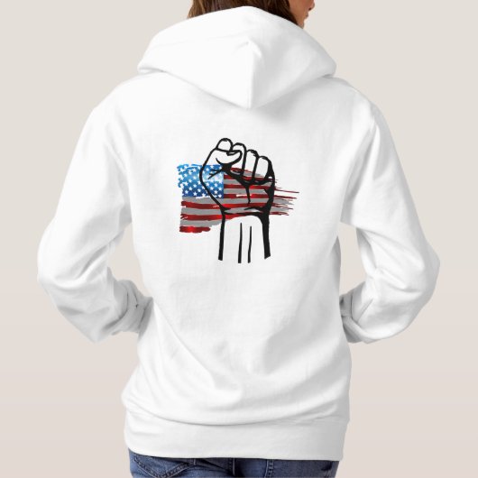 STOLZER AMERIKANER HOODIE (Rückseite)