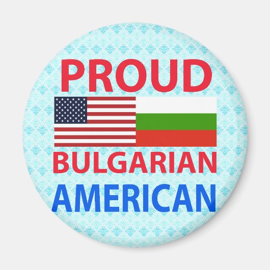 Stolzer Amerikaner Magnet (Vorne)