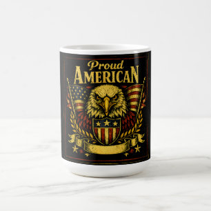 Stolzer Amerikaner – Unverblümter Patriot Stolz Kaffeetasse