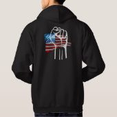 STOLZER AMERIKANER - wht  Hoodie (Rückseite)