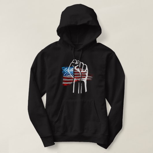 STOLZER AMERIKANER - wht  Hoodie (Design vorne)