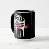 STOLZER AMERIKANER - wht Tasse (Vorderseite Links)