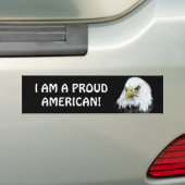 Stolzer amerikanischer Adler-Autoaufkleber Autoaufkleber (Auf Auto)