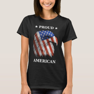 Stolzer amerikanischer Adler T-Shirt