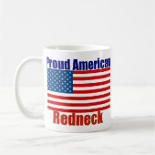 Stolzer amerikanischer Redneck Kaffeetasse (Links)