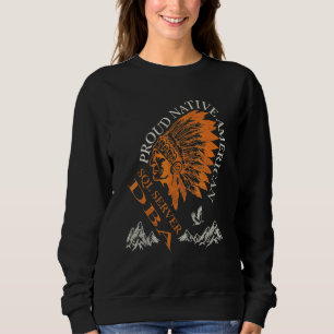Stolzer amerikanischer Ureinwohner Job Sql Server  Sweatshirt