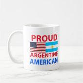 Stolzer Argentinien-Amerikaner Kaffeetasse (Links)