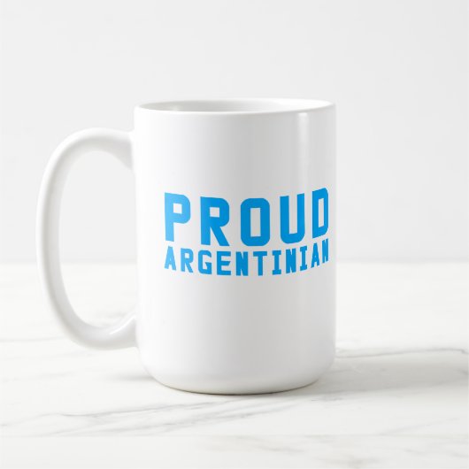 Stolzer Argentinier Kaffeetasse (Links)