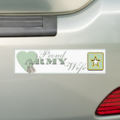 Stolzer Armee-Ehefrau-Autoaufkleber Autoaufkleber (Auf Auto)