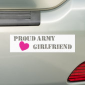 Stolzer Armee-Freundin-Autoaufkleber Autoaufkleber (Auf Auto)