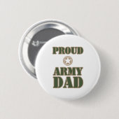 Stolzer Armee-Vater Button (Vorne & Hinten)