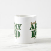 Stolzer Armee-Vater Kaffeetasse (Mittel)