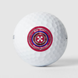 Stolzer Armee-Veteran Kavallerie-Soldat Golfball